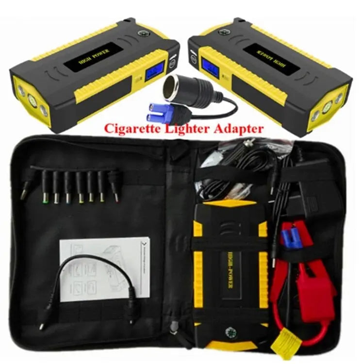 Car Jump Starter PowerBank Battery Booster Charger 12V StarterBuster Car Jump Starter PowerBank Battery Booster Charger 12V StarterBuster